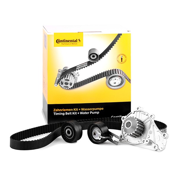CONTITECH Kit cinghia distribuzione, pompa acqua CT1092WP1 CONTITECH CT1092WP1 Kit cinghia distribuzione, pompa acqua MAZDA 3 Sedan (BL) 2.0 MZR (BL12) 150 CV 2013
