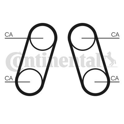 Οδοντωτός ιμάντας CONTITECH CT1097 CONTITECH CT1097: Οδοντωτός ιμάντας Land Rover FREELANDER 2004