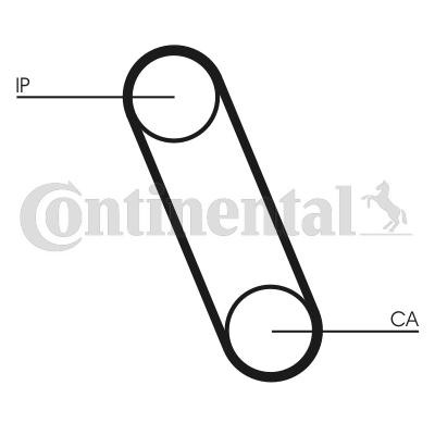 Distributieriem CONTITECH CT561 CONTITECH CT561 Tandriem PORSCHE 911 2019