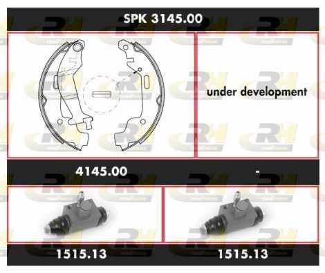 ROADHOUSE Σετ φρένων, ταμπουρόφρενα SPK 3145.00 Σετ φρένων ταμπουρόφρενα ROADHOUSE ZAFIRA SPK 3145.00 φθηνά