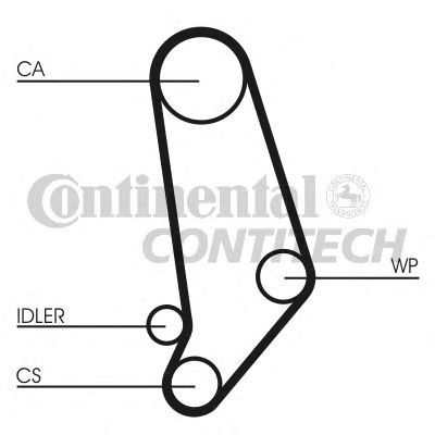 CONTITECH Bomba de água + kit de correia dentada CT660WP1 CONTITECH CT660WP1 originais Bomba de água + kit de distribuição VW Santana 32B custo