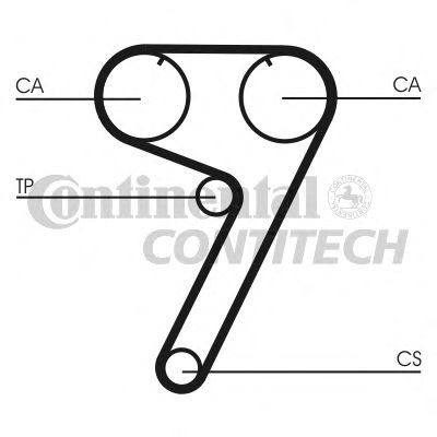 CONTITECH Hammashihnat CT670 BMW X3 jakohihna CONTITECH CT670
