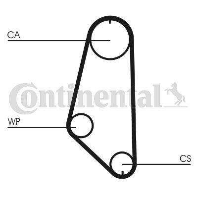 CONTITECH Veepump + hammasrihmakomplekt CT720WP1 CONTITECH CT720WP1 Veepump + hammasrihma komplekt Opel Frontera A hind