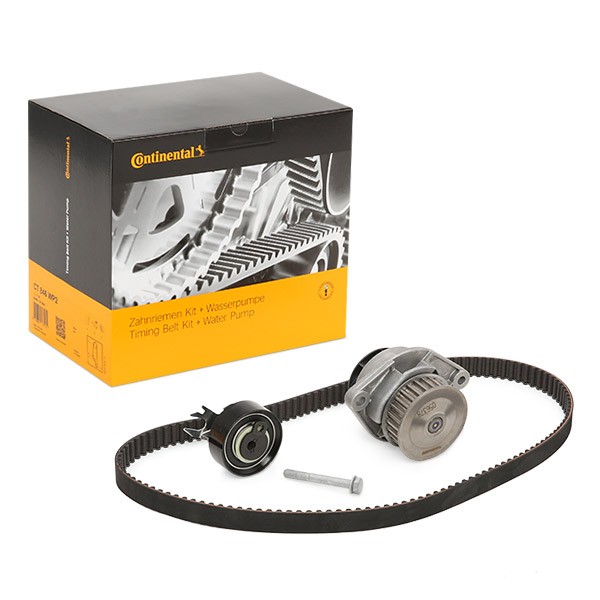 Veepump + hammasrihmakomplekt CONTITECH CT846WP2 CONTITECH CT846WP2: Hammasrihma komplekt Volkswagen CADDY 1999