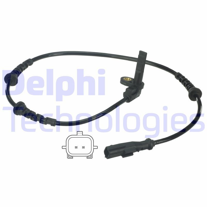 Wielsnelheidssensor (ABS) DELPHI SS20365 DELPHI SS20365: Abs sensor Renault GRAND SCÉNIC 2025