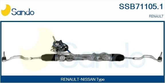 SANDO Roolilatt SSB71105.1 SANDO SSB71105.1 Rooliajam Renault Laguna 3 Kupee odav