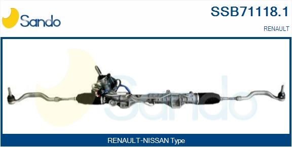 SANDO Roolilatt SSB71118.1 SANDO SSB71118.1 Rooliajam Renault Laguna 3 Kupee odav