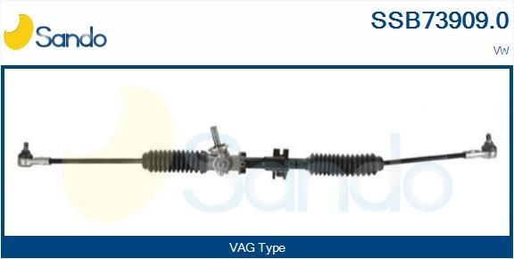 SANDO Steering rack SSB73909.0 SANDO SSB73909.0 Golf 1 Convertible power steering rack replacement