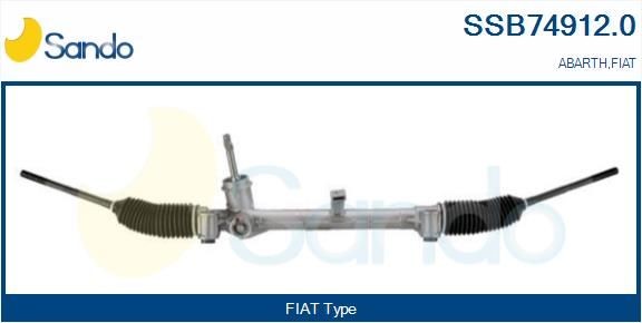SANDO Lenkgetriebe SSB74912.0 SANDO SSB74912.0 ABARTH Lenkgetriebe kaufen