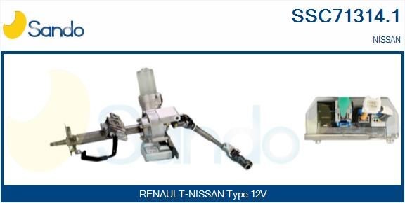 SANDO Stūres statne SSC71314.1 SANDO SSC71314.1 Stūres statne + elektriskais stūres pastiprinātājs Nissan Almera Mk2 cena