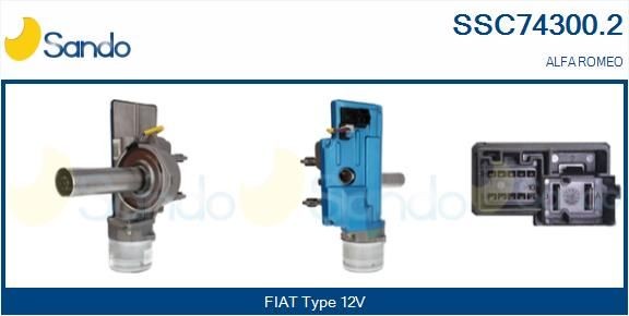 SANDO Stĺpik riadenia SSC74300.2 SANDO SSC74300.2 Stĺpik riadenia + elektrický posilňovač Alfa Romeo Giulia 952 cena
