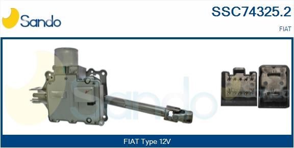 Colonne de direction + direction assistée électrique SANDO SSC74325.2 SANDO SSC74325.2 Direction assistée électrique + colonne de direction Fiat BRAVO 2007