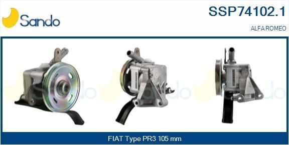 SANDO Αντλία υδραυλικού τιμονιού SSP74102.1 Αντλία τιμονιού SANDO Alfa Romeo 146 SSP74102.1