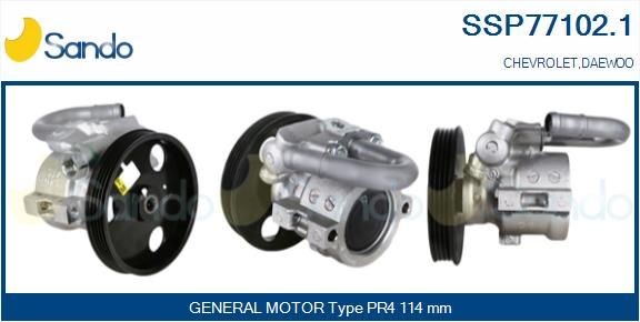 SANDO Servopump SSP77102.1 SANDO SSP77102.1 Servopump Aveo / Kalos Sedan (T250, T255) original