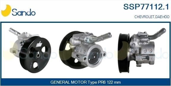 SANDO Servopumpe SSP77112.1 SSP77112.1 SANDO Hydraulikkpumpe Chevrolet billige