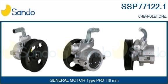SANDO Servopumpe SSP77122.1 SANDO Hydraulikkpumpe CHEVROLET SSP77122.1