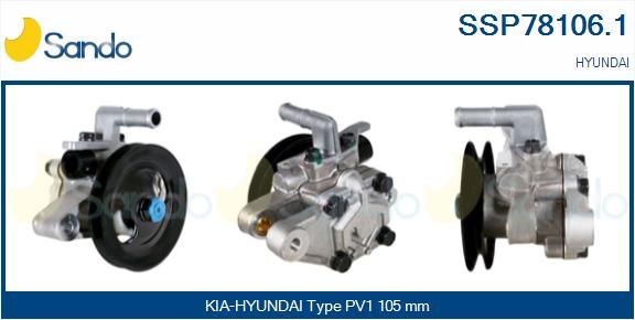 SANDO Servopumpe SSP78106.1 SANDO SSP78106.1 Hydraulikpumpe HYUNDAI Lantra II Sedan (J-2) billig