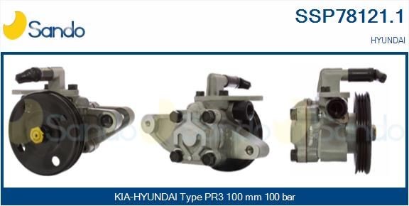 SANDO Servo čerpadlo SSP78121.1 SANDO Servo čerpadlo HYUNDAI SSP78121.1