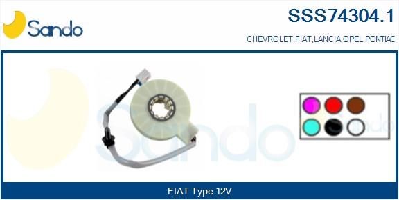 SANDO Lenkwinkelsensor SSS74304.1 SSS74304.1 Lenkwinkelsensor KIA PICANTO SANDO kaufen