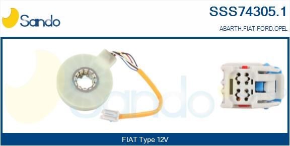 SANDO Styrevinkelsensor SSS74305.1 SANDO SSS74305.1 Styrevinkelsensor Transit Mk3 Van (VE6) pris