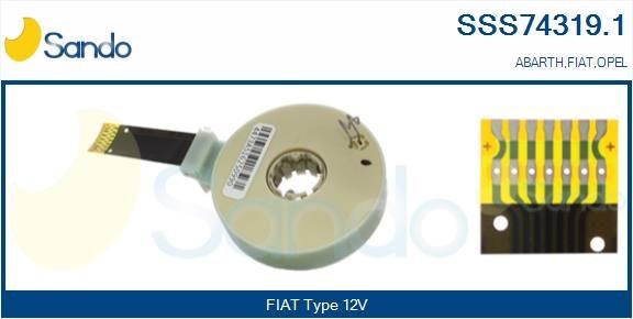 SANDO Rooliasendi andur SSS74319.1 Rooliasendi andur SANDO Kia SPORTAGE SSS74319.1
