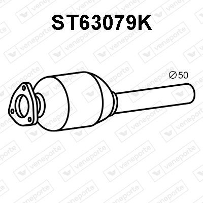 VENEPORTE Katalysator ST63079K Katalysator VENEPORTE FORD ST63079K