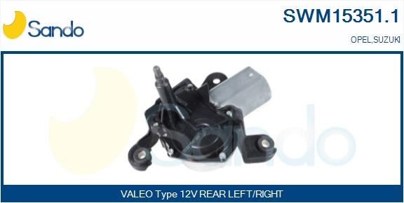 SANDO Vindrutetorkarmotor SWM15351.1 SANDO SWM15351.1 Torkarmotor Suzuki Swift 2 original