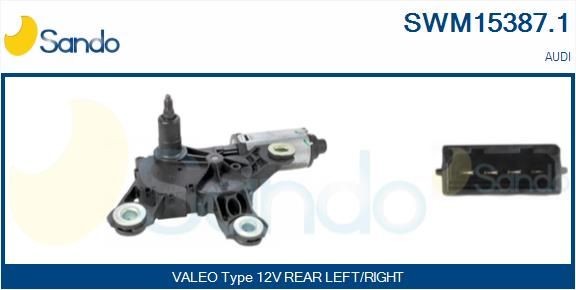 SANDO Motore tergicristallo SWM15387.1 SWM15387.1 costo Motorino tergicristallo AUDI A6 SANDO