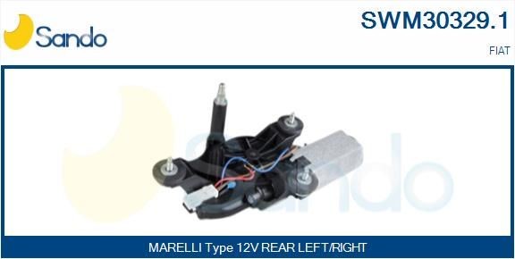 Ruitenwissermotor SANDO SWM30329.1 SANDO SWM30329.1 Ruitenwisser, motor FIAT CROMA 2006