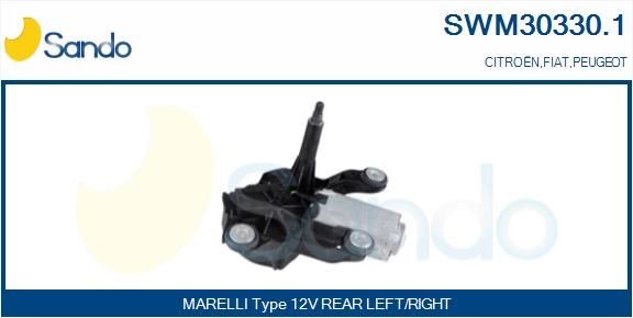 SANDO Scheibenwischermotor SWM30330.1 SWM30330.1 Scheibenwischermotor PEUGEOT BIPPER SANDO kaufen