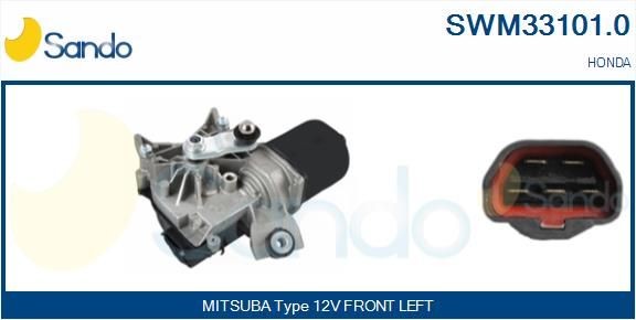 SANDO Moteur d'essuie-glace SWM33101.0 SANDO SWM33101.0 Moteur balai d'essuie-glace Volvo V60 d'origine