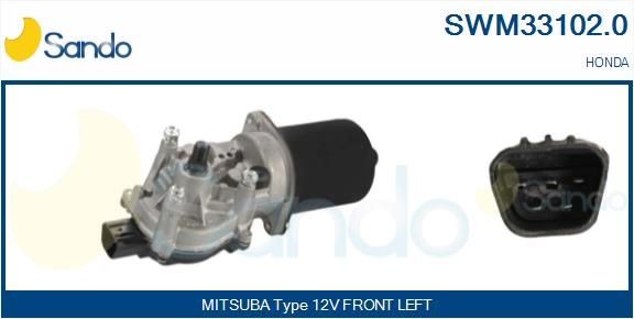 SANDO Viskermotor SWM33102.0 SANDO SWM33102.0 Honda Civic Fastback Vinduesvisker motor pris