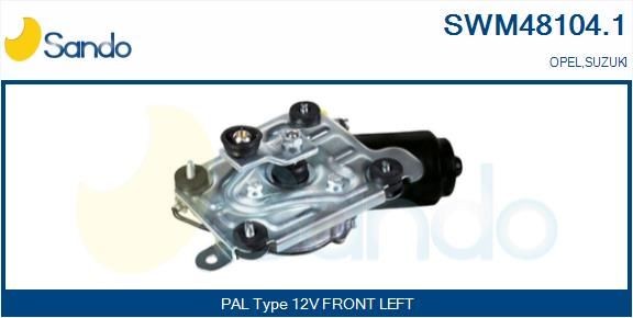 Wiper motor SANDO SWM48104.1 SANDO SWM48104.1 2011 SUZUKI WAGON R+ wiper motor replacement