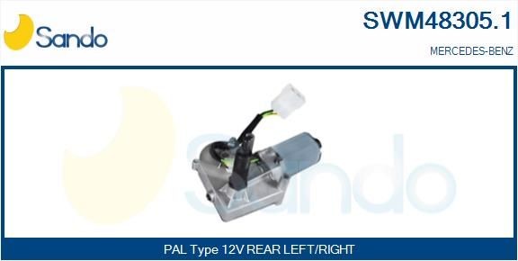 SANDO Motor stieračov SWM48305.1 SWM48305.1 Motorček stieračov SANDO MERCEDES-BENZ VIANO