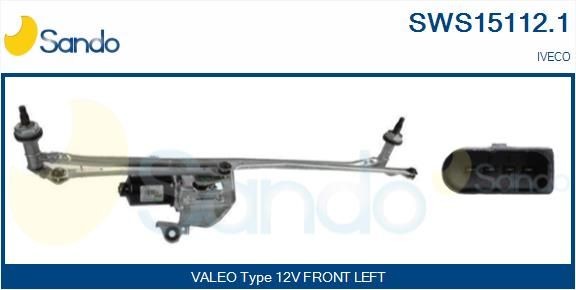 SANDO Scheibenwaschanlage SWS15112.1 SWS15112.1 SANDO Wischergestänge Iveco Daily 6 Kastenwagen Kosten
