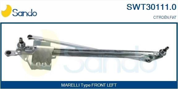 SANDO Wischergestänge SWT30111.0 SWT30111.0 Gestänge Scheibenwischer CITROËN NEMO SANDO kaufen
