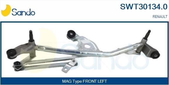 SANDO Viskertræk SWT30134.0 SWT30134.0 Vinduesvisker trækstang RENAULT MEGANE SANDO