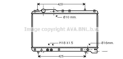 PRASCO Ψυγείο, ψύξη κινητήρα SZ2053 PRASCO SZ2053 Ψυγειο νερου Suzuki Baleno Sedan φθηνά