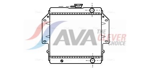 AVA COOLING SYSTEMS Kylare SZA2012 AVA COOLING SYSTEMS SZA2012 Kylare Suzuki Samurai SJ original