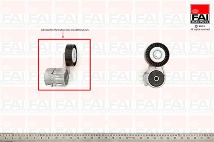 FAI AutoParts Spennarm, kilerem T1008 T1008 Remstrammer FAI AutoParts PEUGEOT 107