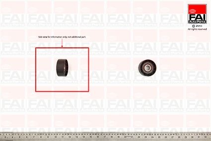 FAI AutoParts Galoppino guidacinghia, cinghia Poly-V T1017 T1017 Galoppino MITSUBISHI FAI AutoParts costo