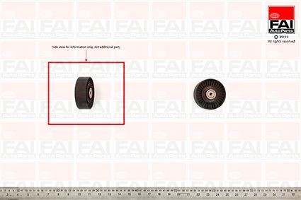 FAI AutoParts Τεντωτήρας, ιμάντας poly-V T1027 FAI AutoParts Τεντωτηρας ιμαντα CITROËN T1027
