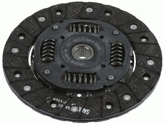 Clutchplate SACHS 1862 402 345 SACHS 1862 402 345: Koplingsskive Citroen C3 2002