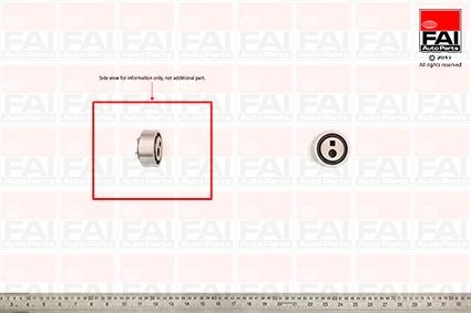 FAI AutoParts Napínacia kladka ozubeného remeňa T2919 T2919 FAI AutoParts Napínacia kladka ozubeného remeňa Fiat lacné
