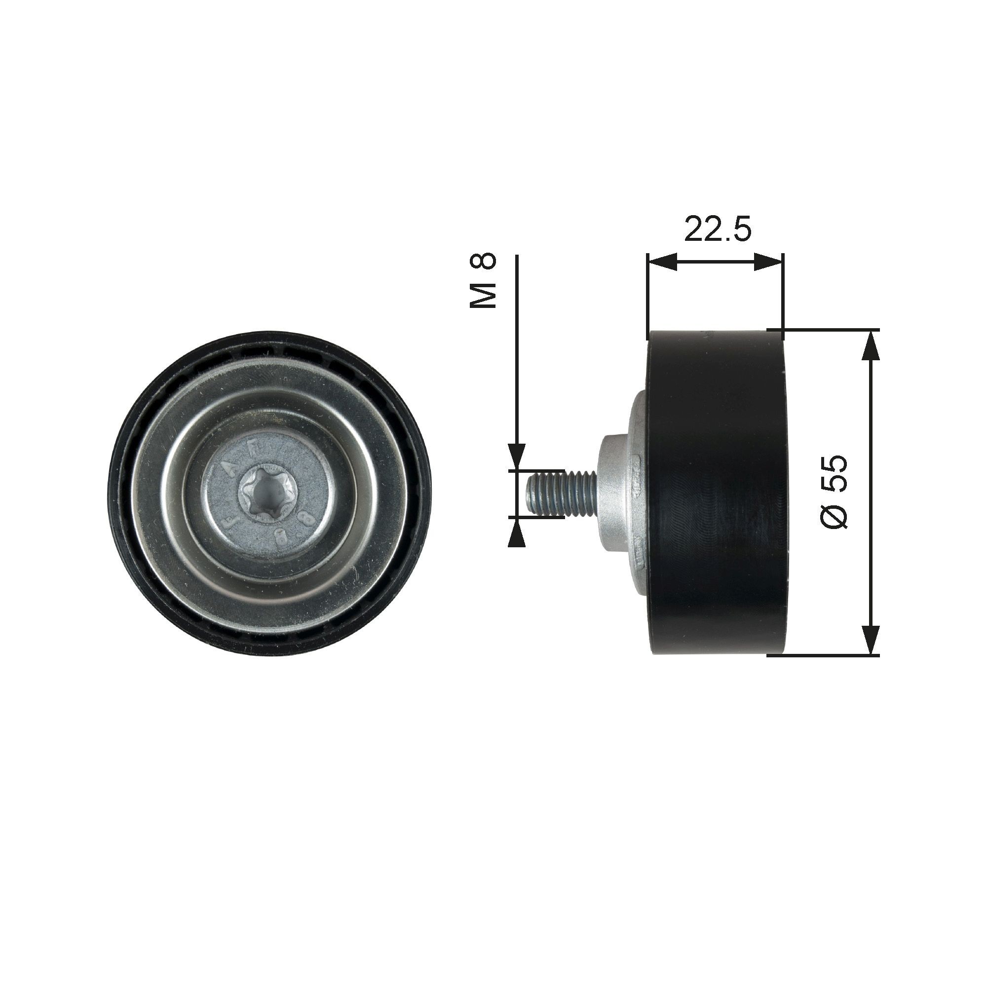 GATES Parazīt- / Vadrullītis, Ķīļrievu siksna T36767 GATES T36767 orģinālās Parazīt vadrullītis ķīļrievu siksna Mini Coupe R58 cena