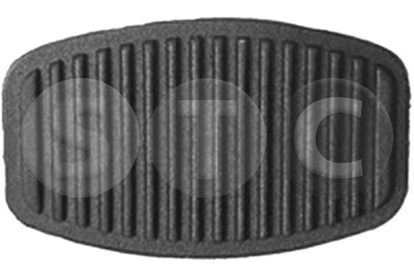 STC Revêtement de pédale, pédale d'embrayage T400413 T400413 Pédale pad TOYOTA GT 86 STC