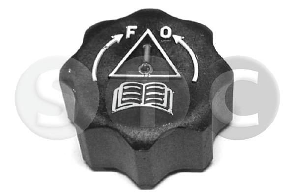 STC Tampa de fecho, recipiente de líquido de refrigeração T403547 T403547 Tampa depósito do líquido de refrigeração STC MERCEDES-BENZ 190