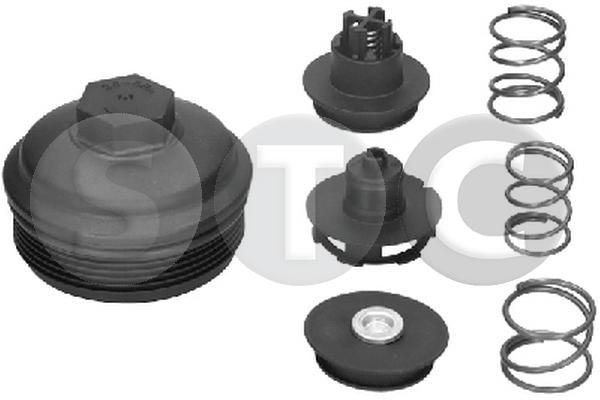 STC Kansi, öljysuodatinpesä T403841 T403841 STC Öljynsuodattimen kotelo / tiiviste NISSAN PATROL