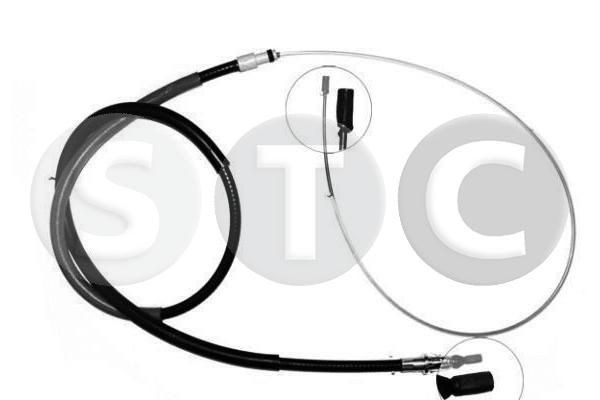 STC Tautrekk, håndbremse T480432 Bremsewire STC Fiat GRANDE PUNTO T480432