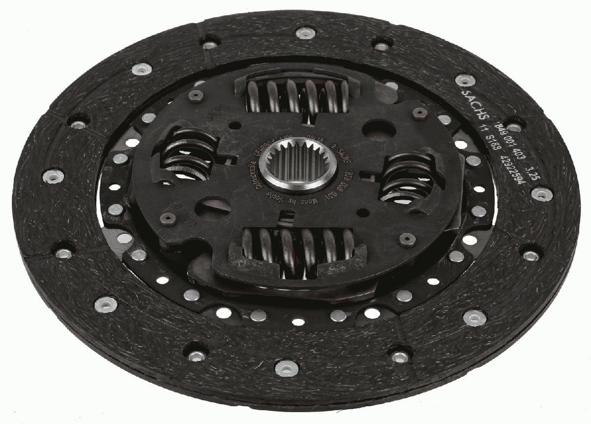 SACHS Disco de embraiagem 1878 008 031 SACHS 1878 008 031 Disco de embraiagem